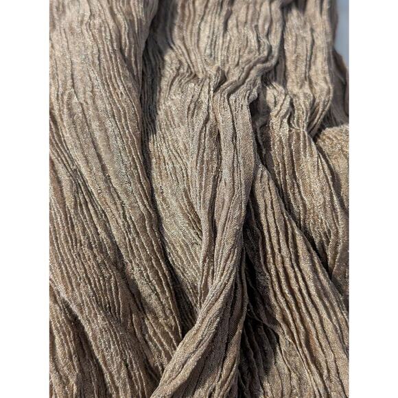 Three Crinkly Frilly Scarves One New With Tags - Picture 7 of 7